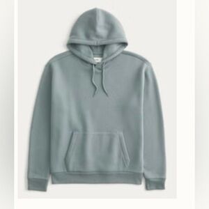 Hollister Grey Green Hoodie